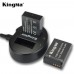 Kingma LP-E12 Dual Battery with Charger For Canon EOS M M2 M10 M50 M100 100D